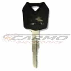Kawasaki blanco chip key (black) Kawasaki blanco chip key (black)